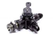 85110 Enderle -6 AN Shut off Valve  with -6 inlet 3 Way  - Enderle Shutoff